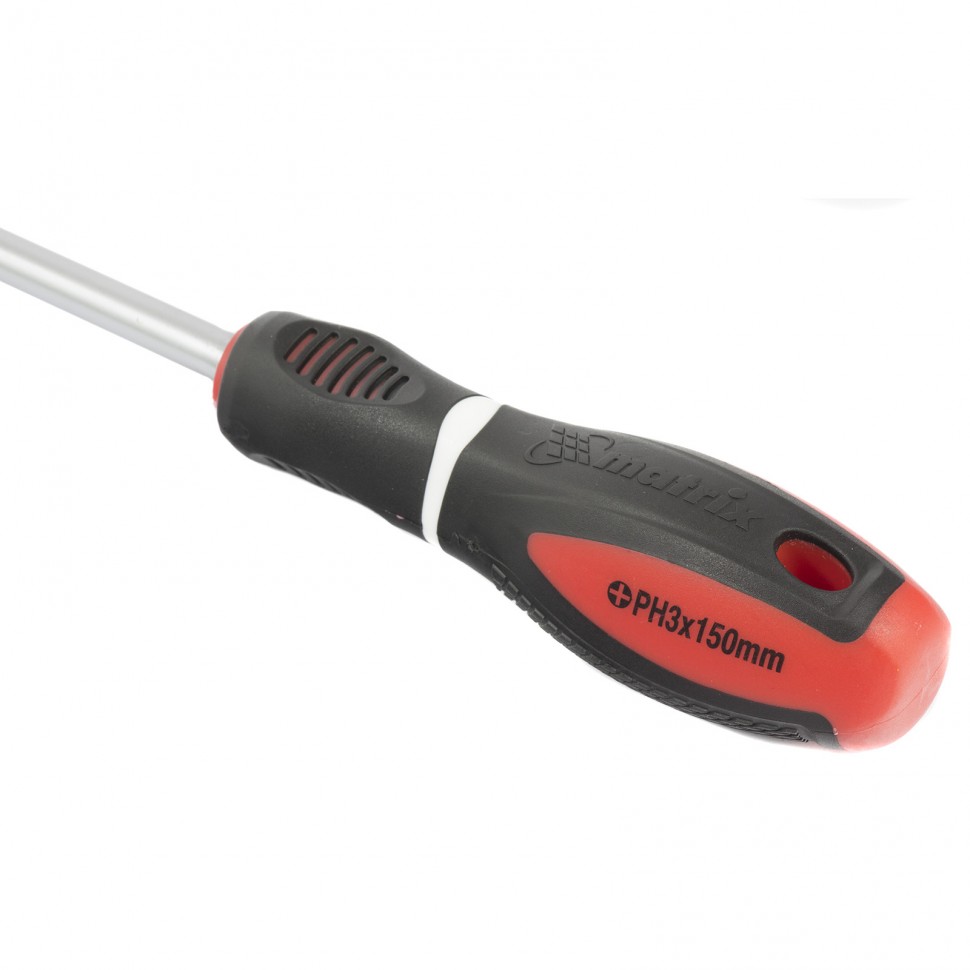 Отвертка "Era", PH3 х 150 мм, CrV, трехкомпонентная рукоятка Matrix (12066)