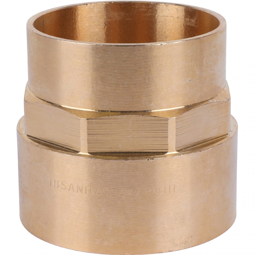 Муфта 54х2" переходная (ВР) под пайку с внутренней резьбой SANHA бронзовая 14270542