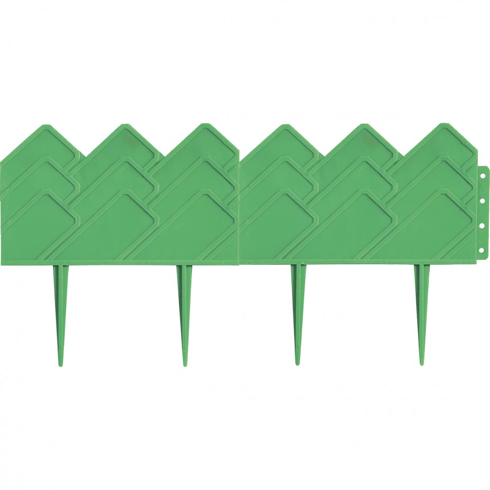 Бордюр "Кантри", 14 х 310 см, зеленый, Palisad (65060)