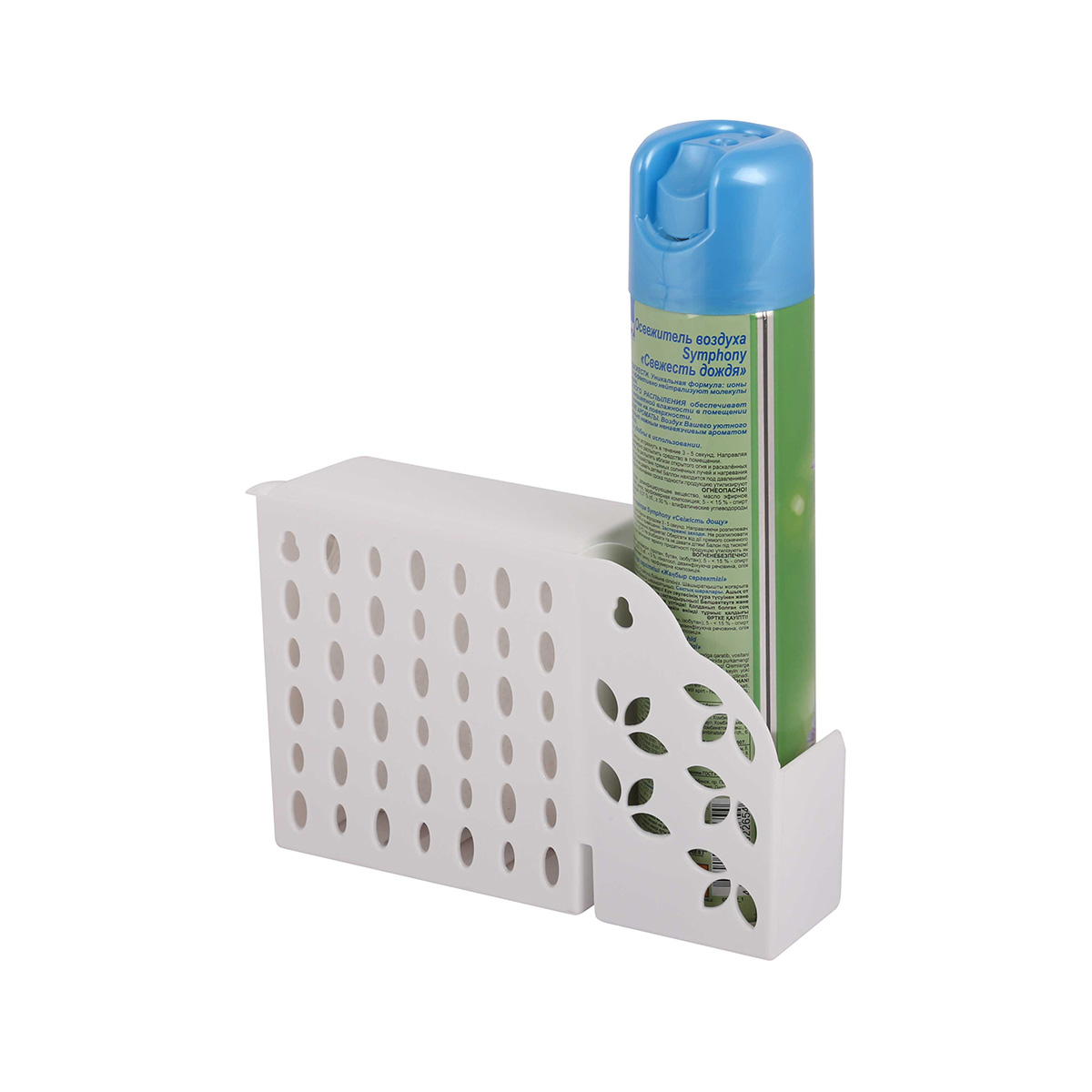 Держатель для туал. бумаги и освежителя воздуха пласт.(1/16) "альтернатива" м6052