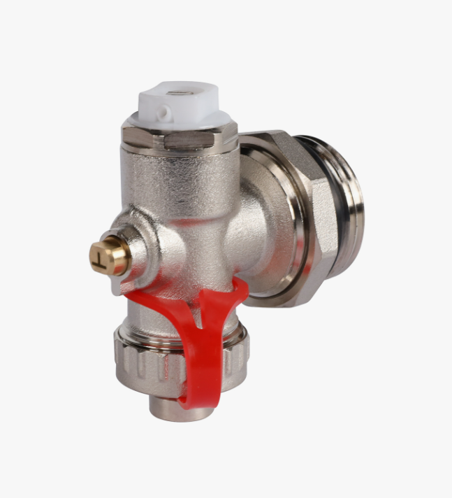 Регулируемый концевой фитинг с дренажным вентилем, ручной воздухоотводчик 1"