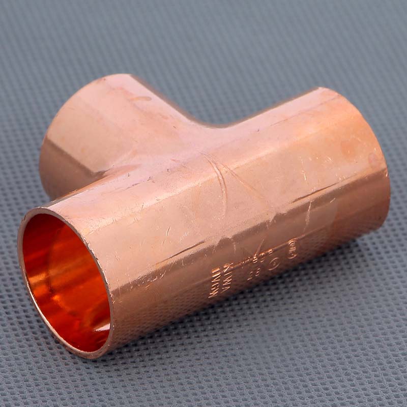 Тройник равнопроходной VIEGA под пайку 28 мм медный