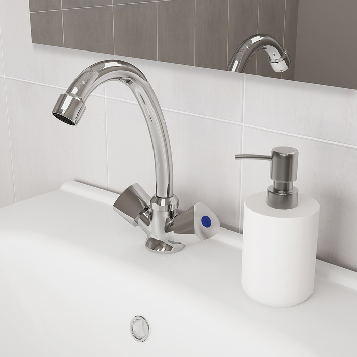 Смеситель для умывальника  tring (1/12) "milardo" trisb00m01