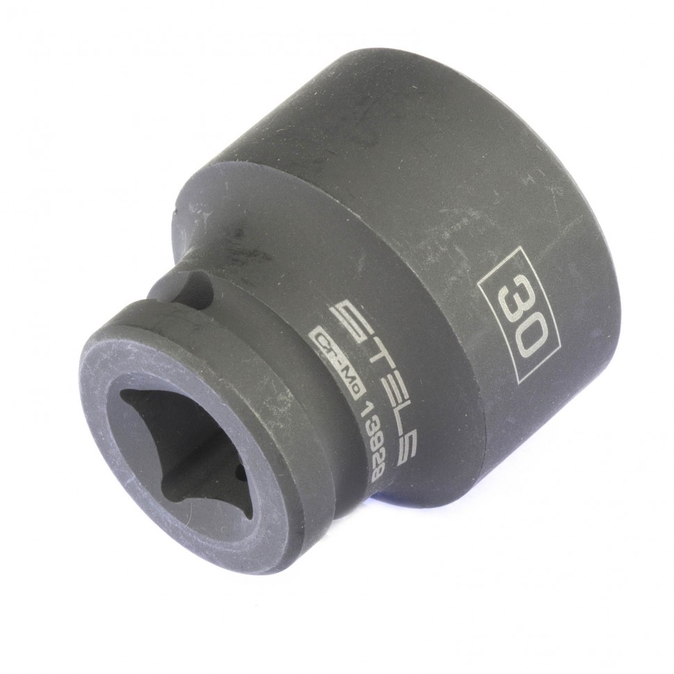 Головка ударная шестигранная, 30 мм, 1/2, CrMo Stels (13929)