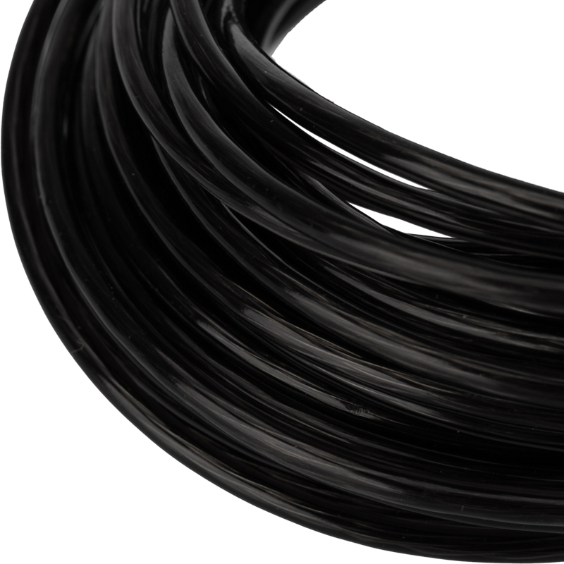 Трос стальной в пвх оплетке 2,5 мм х 20 м, черный (1/50) "rexant" 09-5125-3