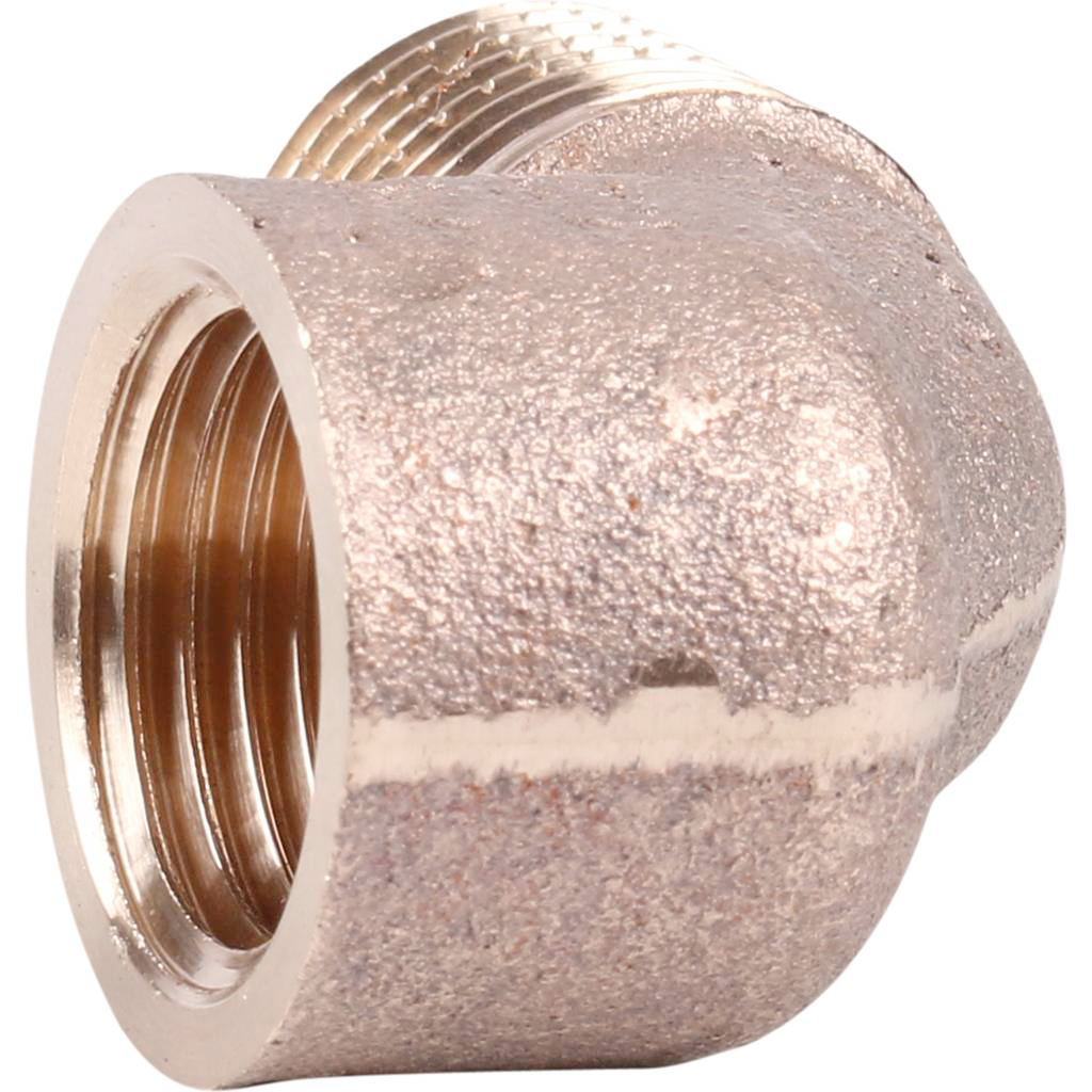 Угол резьбовой 90° ВН 1/4" бронза VIEGA (318000)