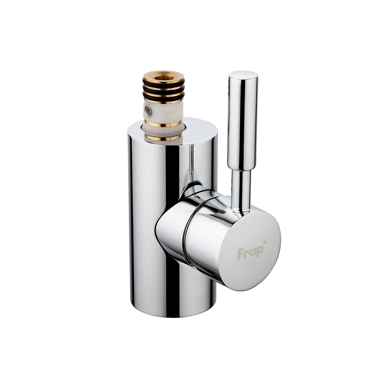 Смеситель для кухни f4053 гибкий излив, черный (1/10) "frap"