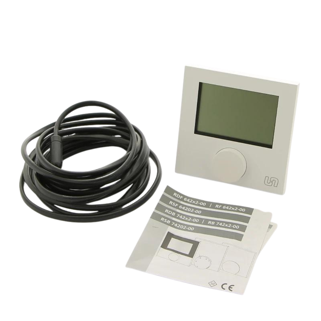 Термостат комнатный UNI-FITT электронный, беспроводной, с выносным датчиком