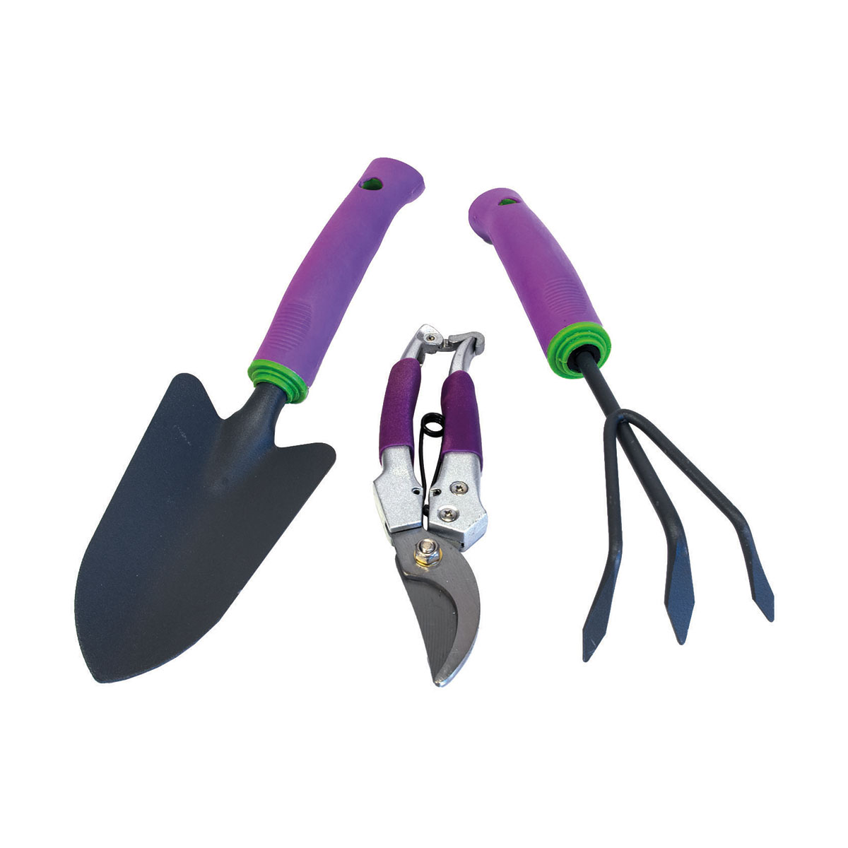 Набор садовый 3 предм. (секатор, совок, рыхлитель) (1/20) "don gazon" 126-0003