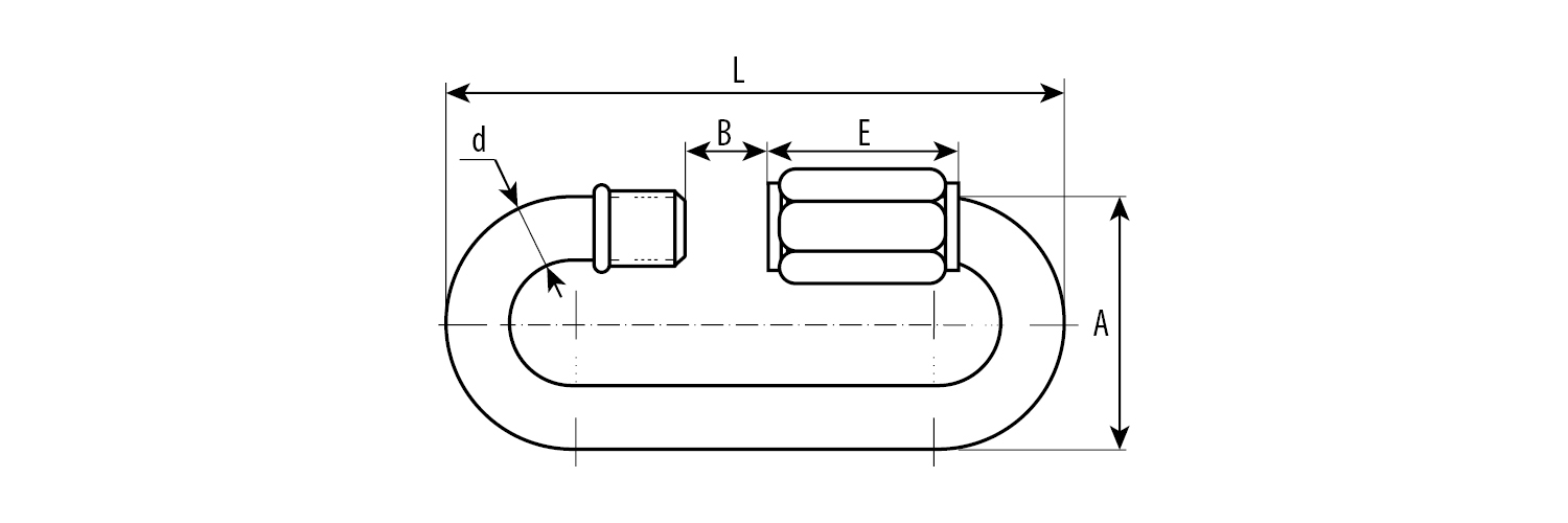 ЗУБР 10 мм, 10 шт, винтовой карабин с муфтой (4-304535-10)