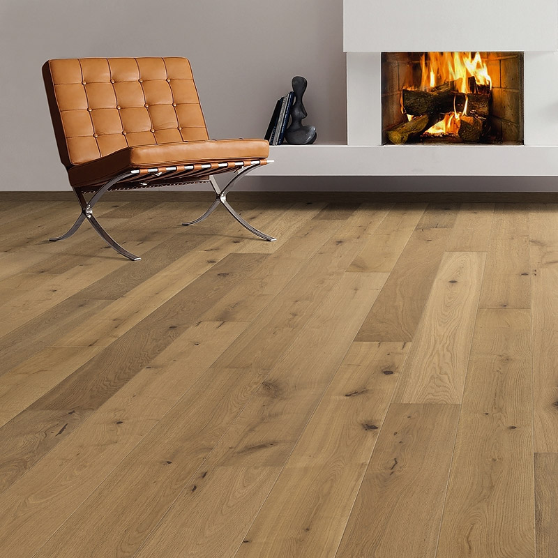 Паркетная доска Haro Series 4000 (5G) 538941 Дуб Мореный Инвизибл Саваж брашированный однополосный 4V2200 x 180 x 13.5мм