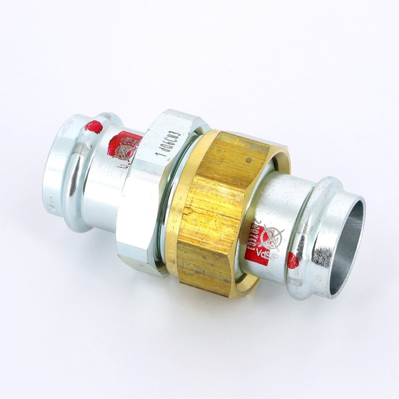 Муфта пресс разборная 28 оцинкованная сталь Prestabo VIEGA