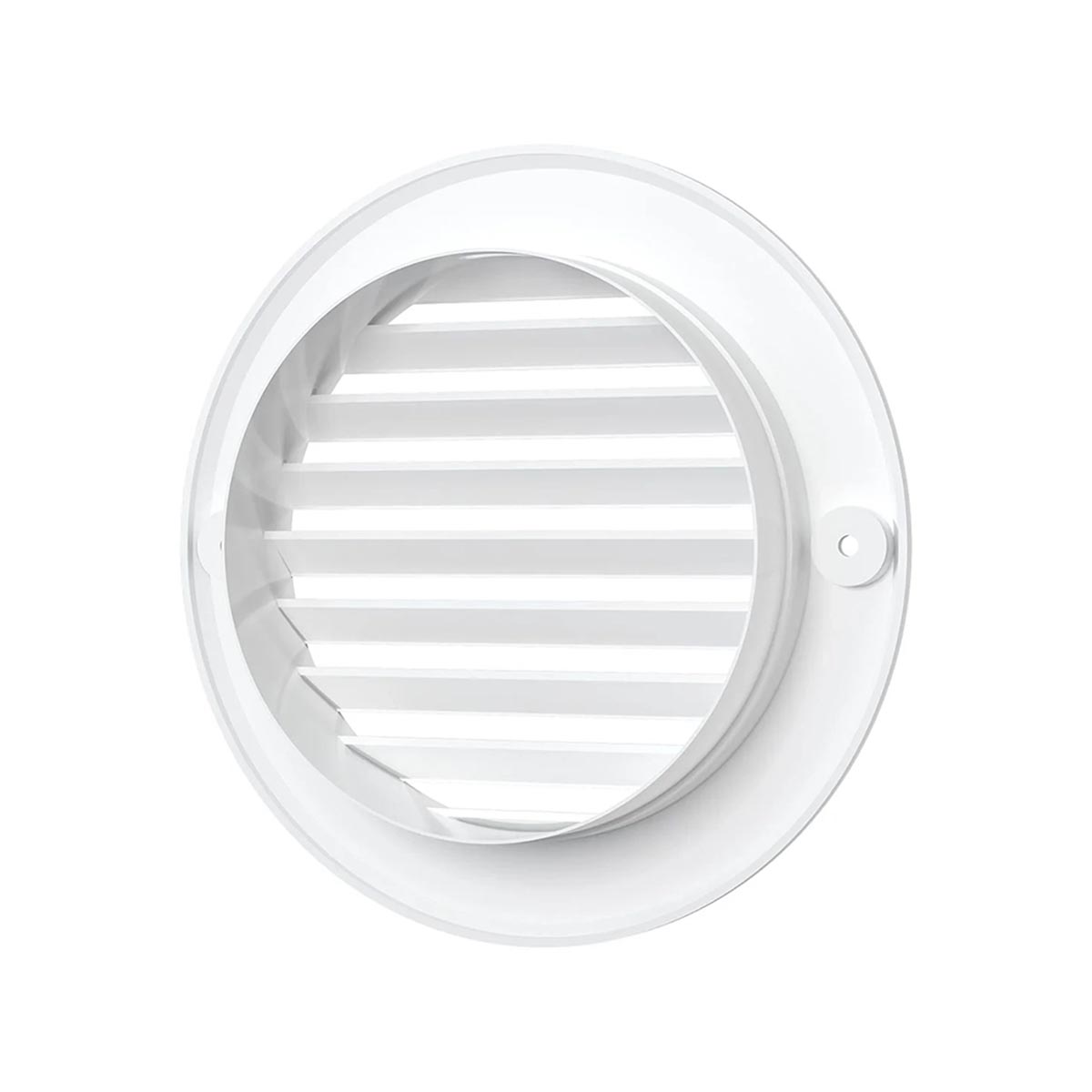 Решетка вентиляц. круглая d 136 мм с фланцем d 100 пласт. (1/55) "auramax" a10rk