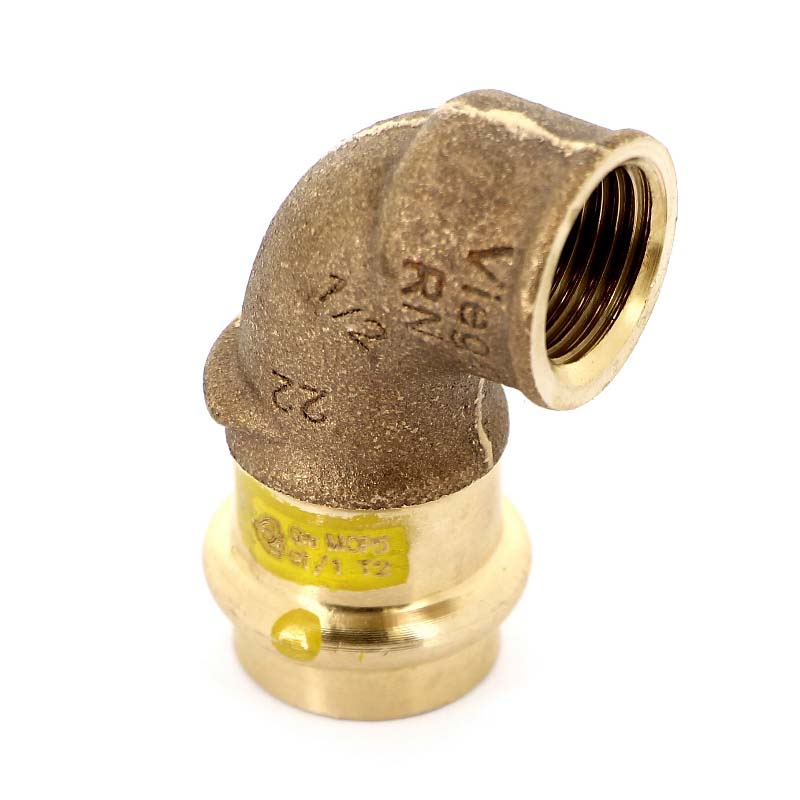 Угол пресс-В медь Profipress G VIEGA 22x1/2"