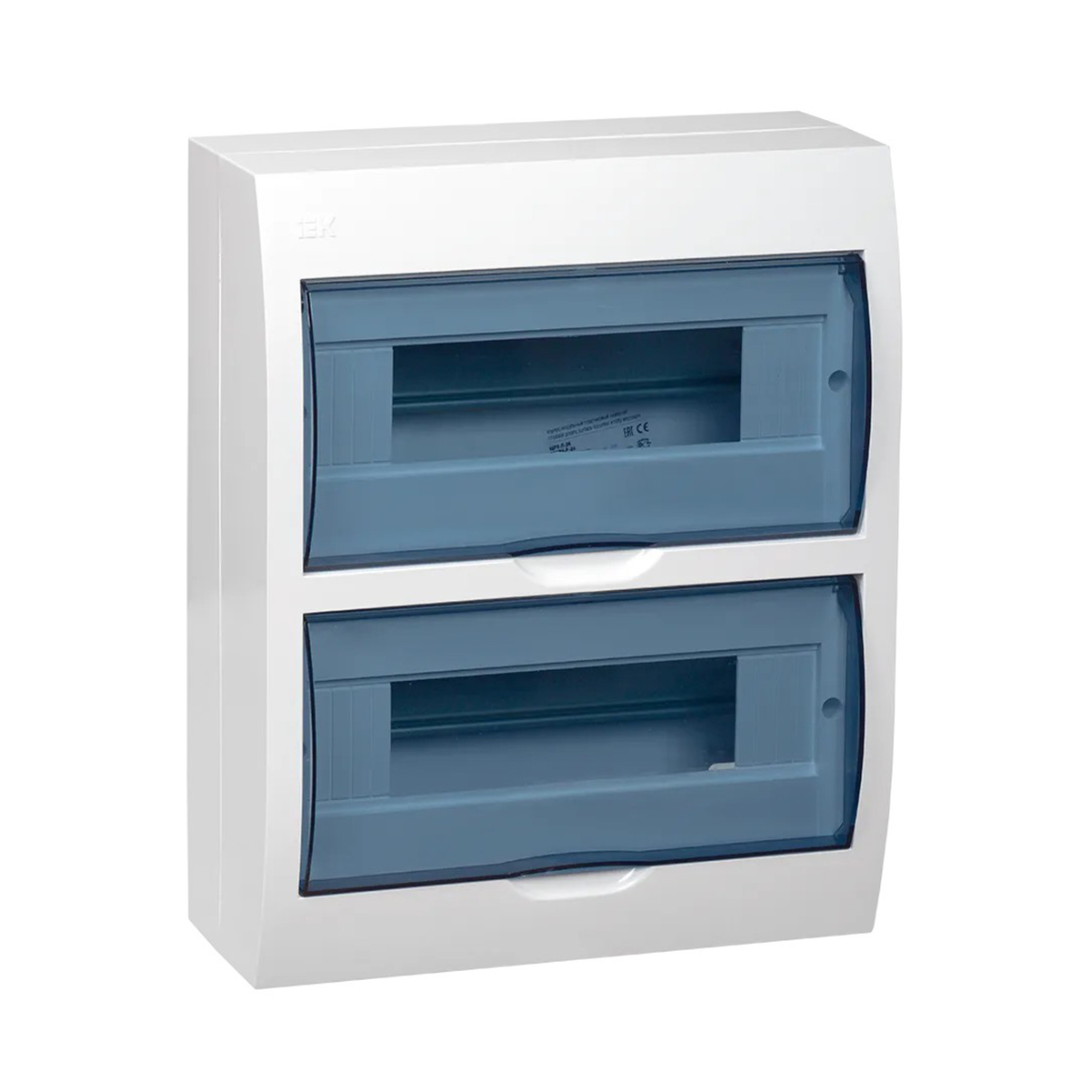 Щиток распределительный навесной "krepta 3" щрн-п-24 ip41, 24 модуля, пластик, белый (1/10) "iek"