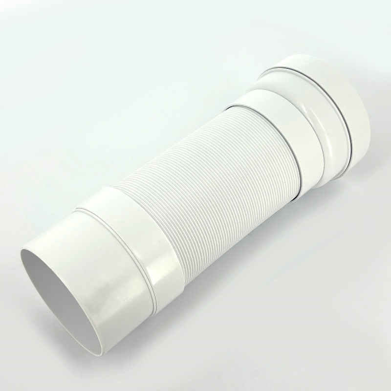 Труба McALPINE фановая L=330-850 мм гофр., вход 97-107 мм, выход 110 мм