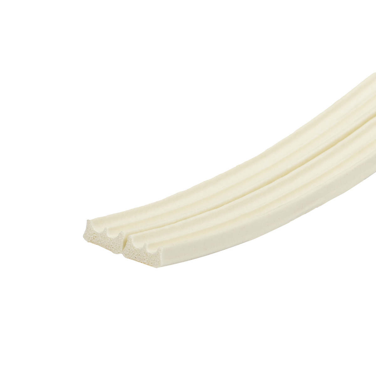 Уплотнитель e 9 х 4 мм белый бухта 150 м (1/8) "tech-top"