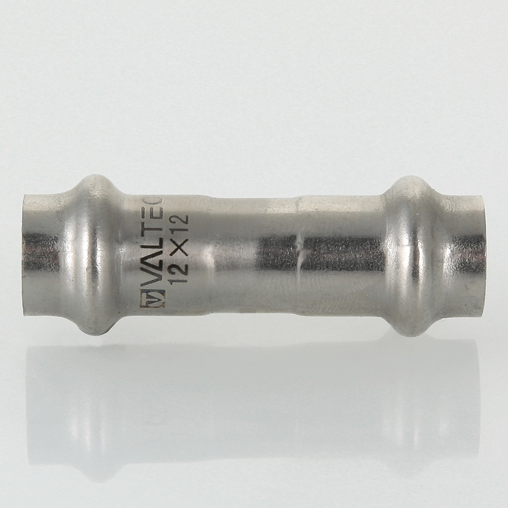 Муфта пресс 12 x 12 мм нержавеющая сталь VALTEC