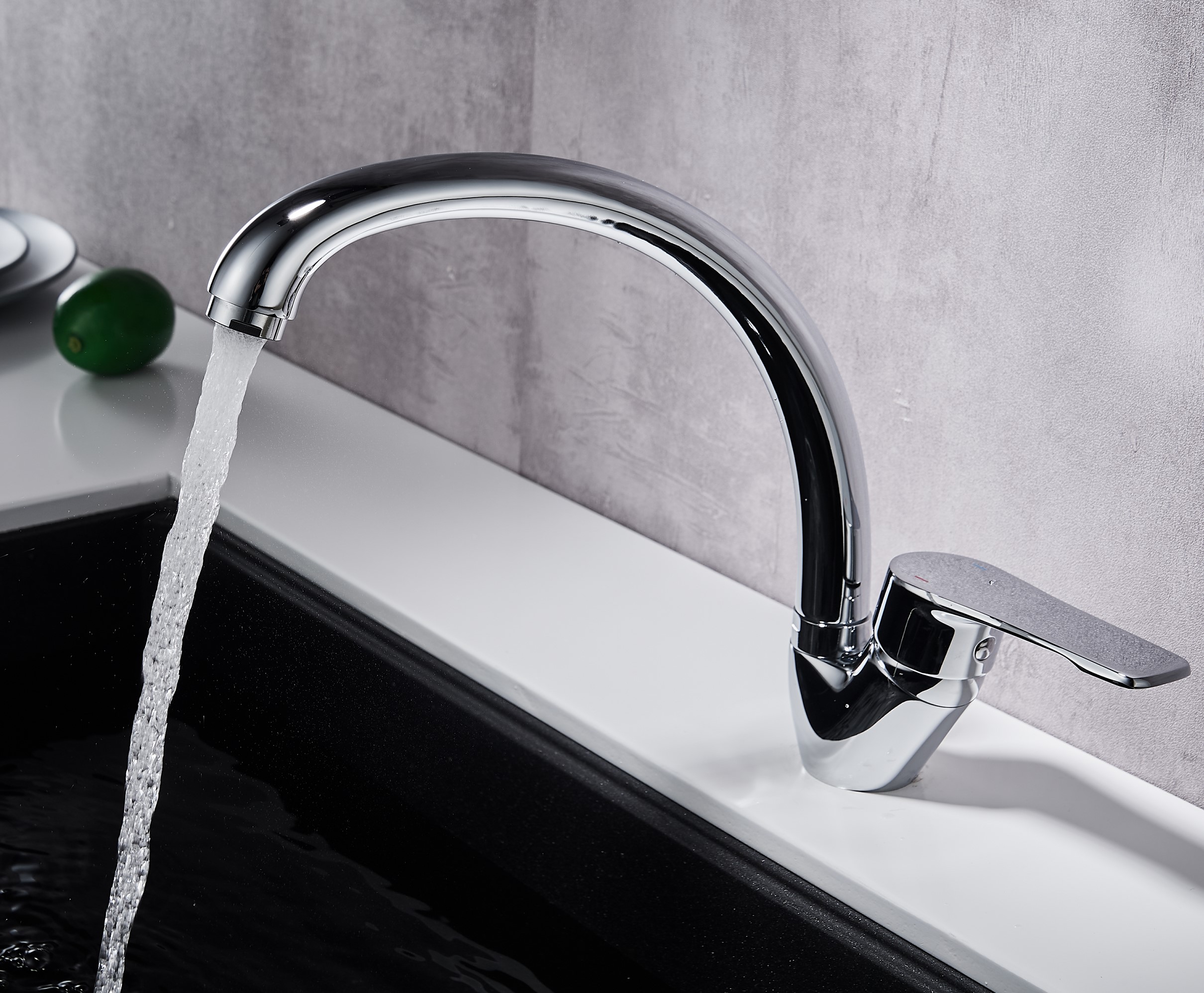 Смеситель для кухни dr23021 высокий поворотн. излив (1/12) "decoroom"