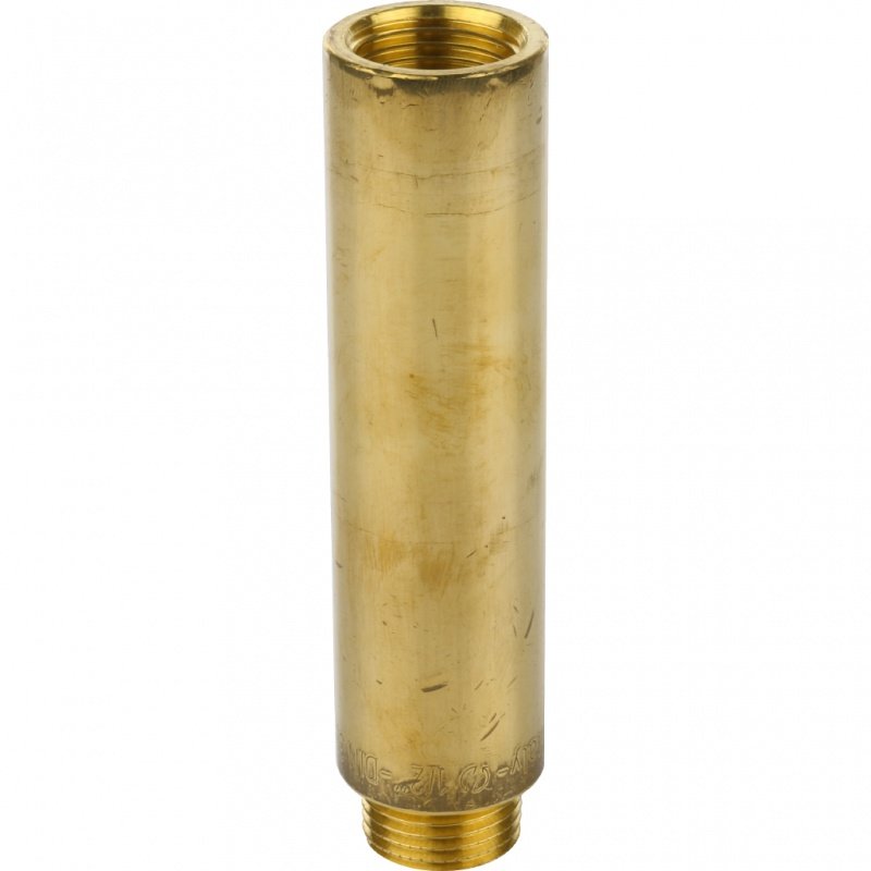 Удлинитель резьбовой ВН 1/2" x 100 мм латунь STOUT