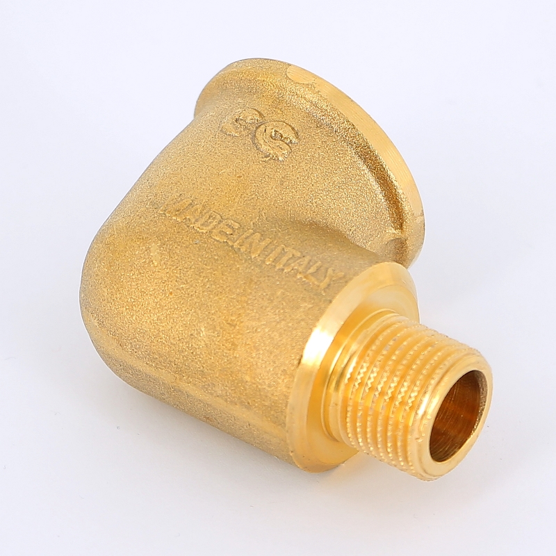 Колено резьбовое ВН 1/2" x 1" латунь UNI-FITT