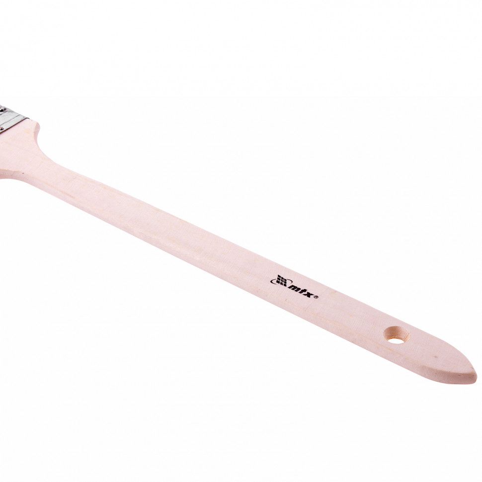 Кисть радиаторная 3", натуральная щетина, деревянная ручка MTX (83852)