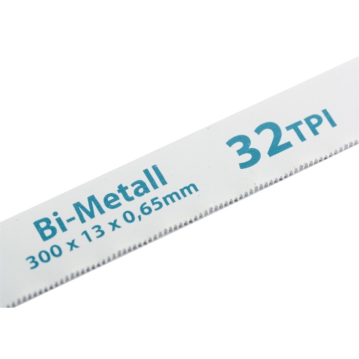 Полотна для ножовки по металлу, 300 мм, 32 TPI, BiM, 2 шт Gross (77728)