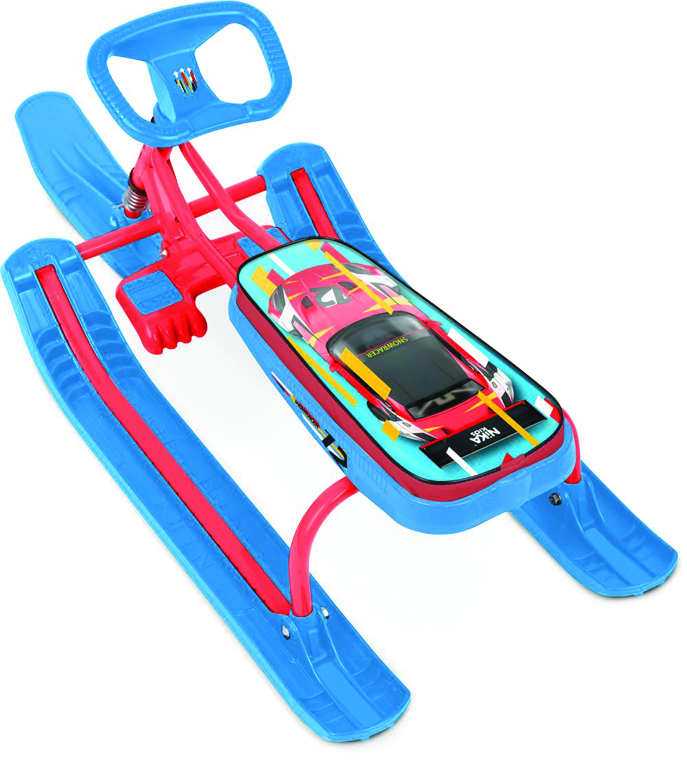 Снегокат "тимка спорт 2" (2) sportcar (красный каркас) тс2/sc2  "ника"