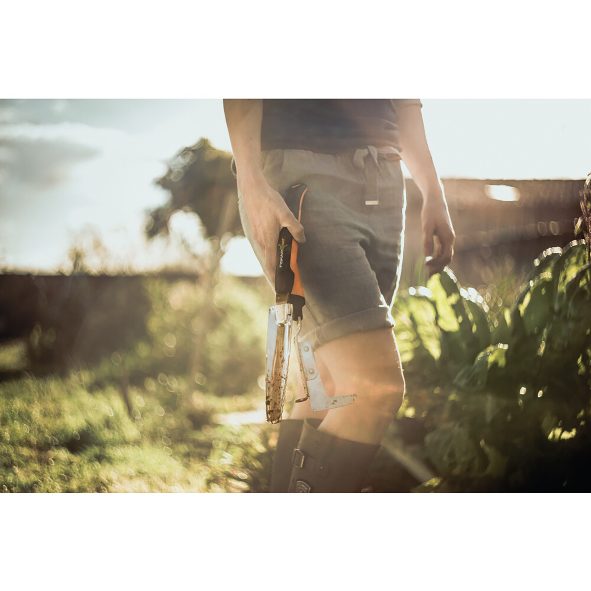 Нож для прополки "xact"  (1/4) "fiskars" 1027045