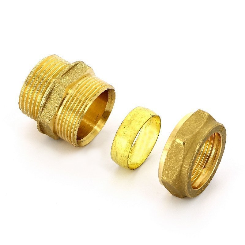 Муфта НР 18 x 3/4" обжим TIEMME