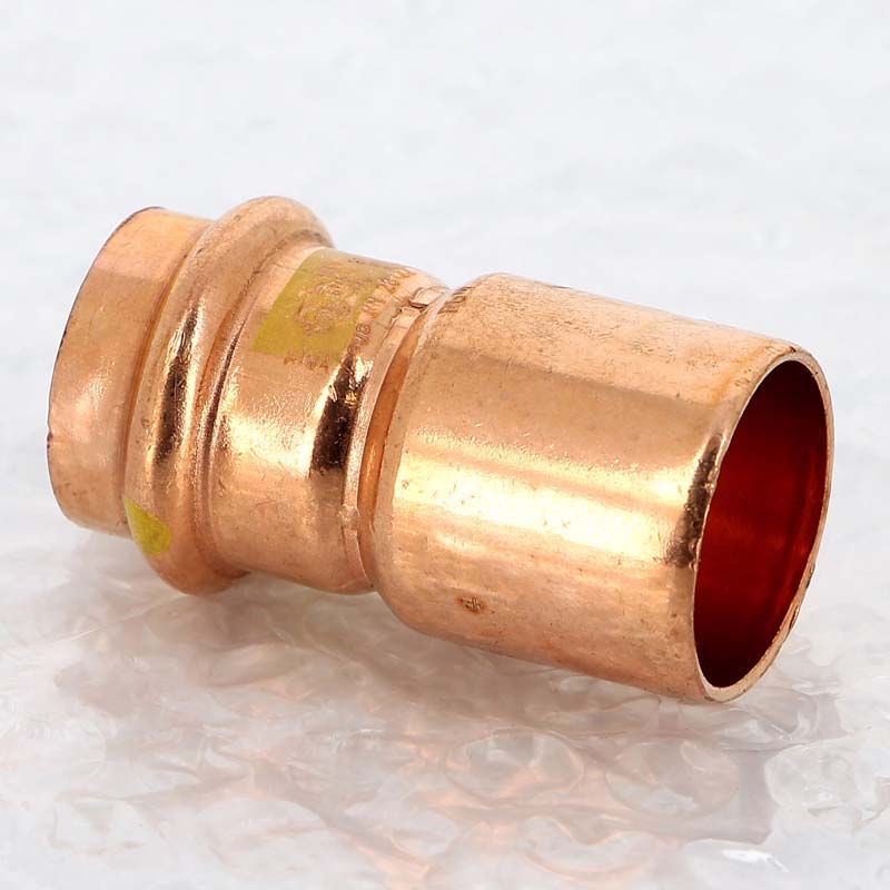 Угол-вставка пресс 28х22 медь Profipress G VIEGA