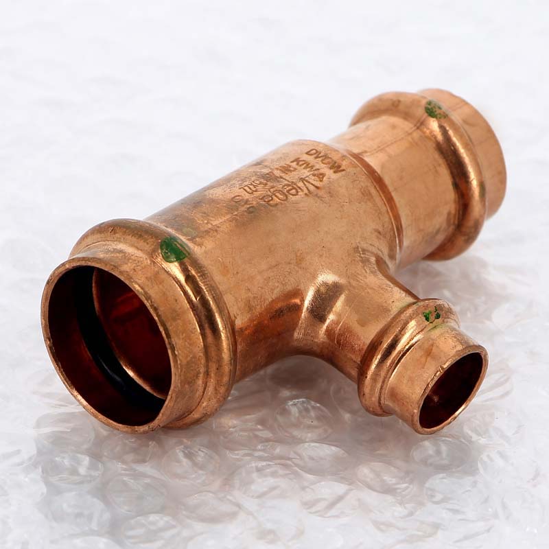 Тройник пресс медный Profipress VIEGA 28х15х22