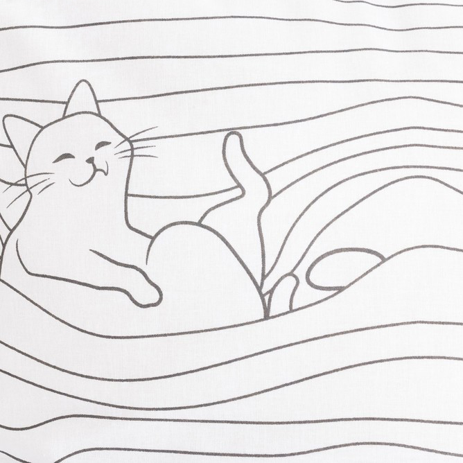 Постельное белье "этель" cute cats 2 сп. (поплин) (1/6) 4746201