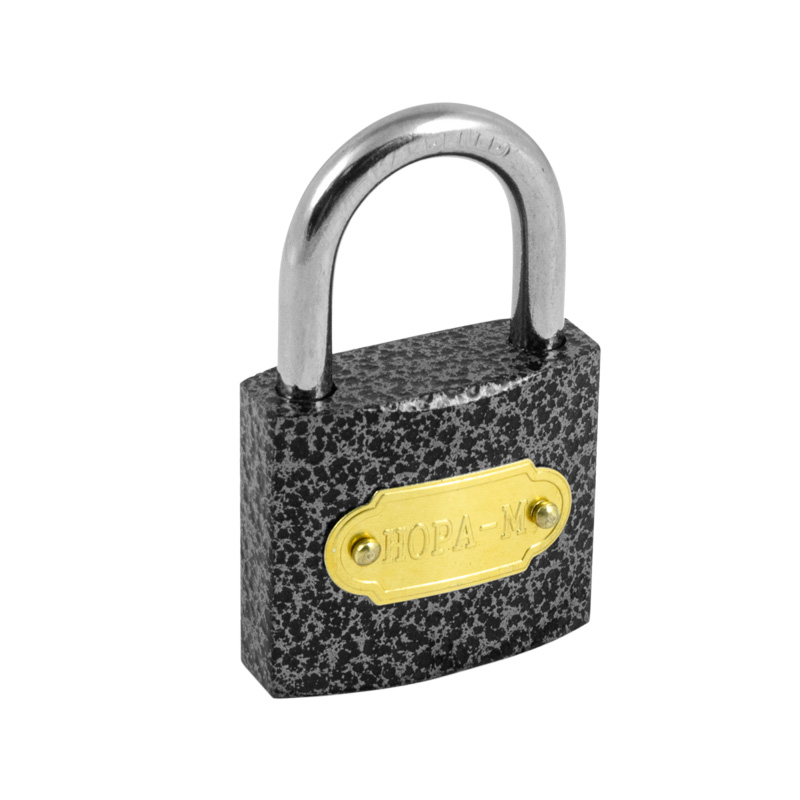 Замок навесной зн-800  38 мм (3 ключа) (12/120) "нора-м"