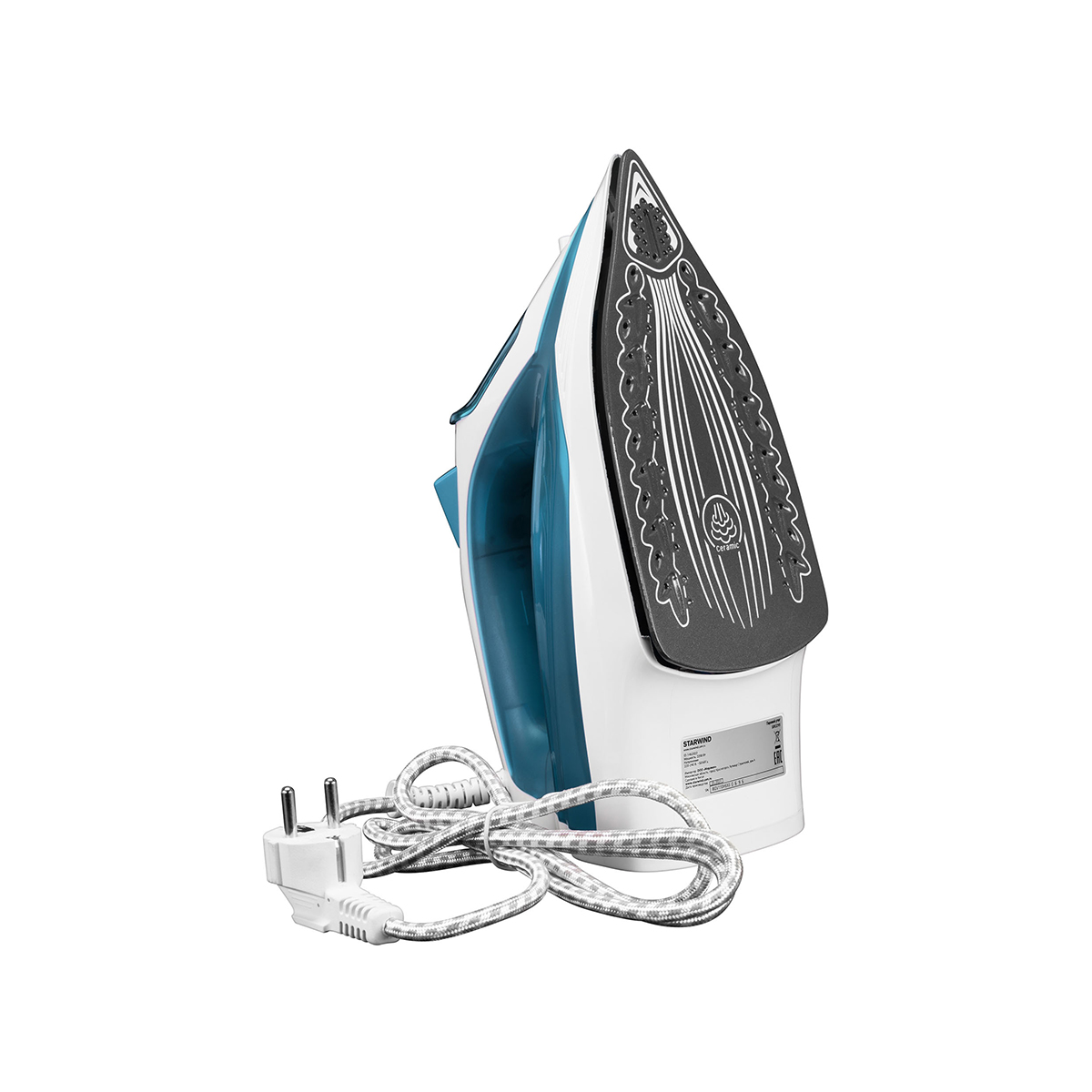 Утюг sir2295 2200 вт подошва керамич. (1/10) "starwind"