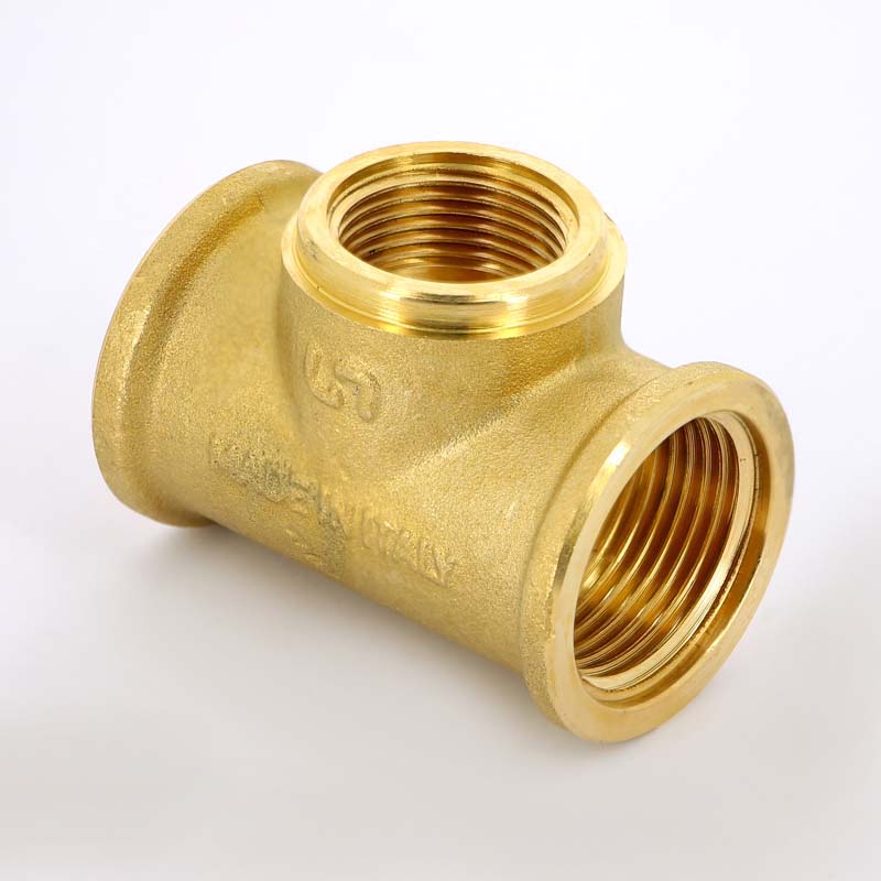 Тройник редукция (ВР) 1" x 3/4" x 1" латунь UNI-FITT