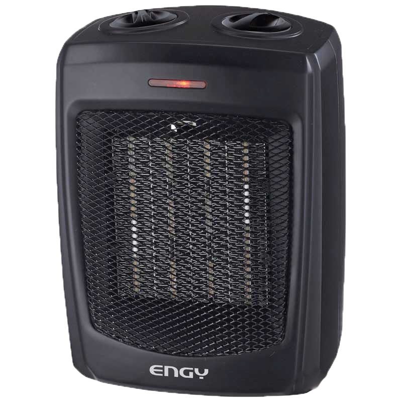 Тепловентилятор настольный металлокерамич. krp-3  1,5 квт (черный) (1/6) "engy"