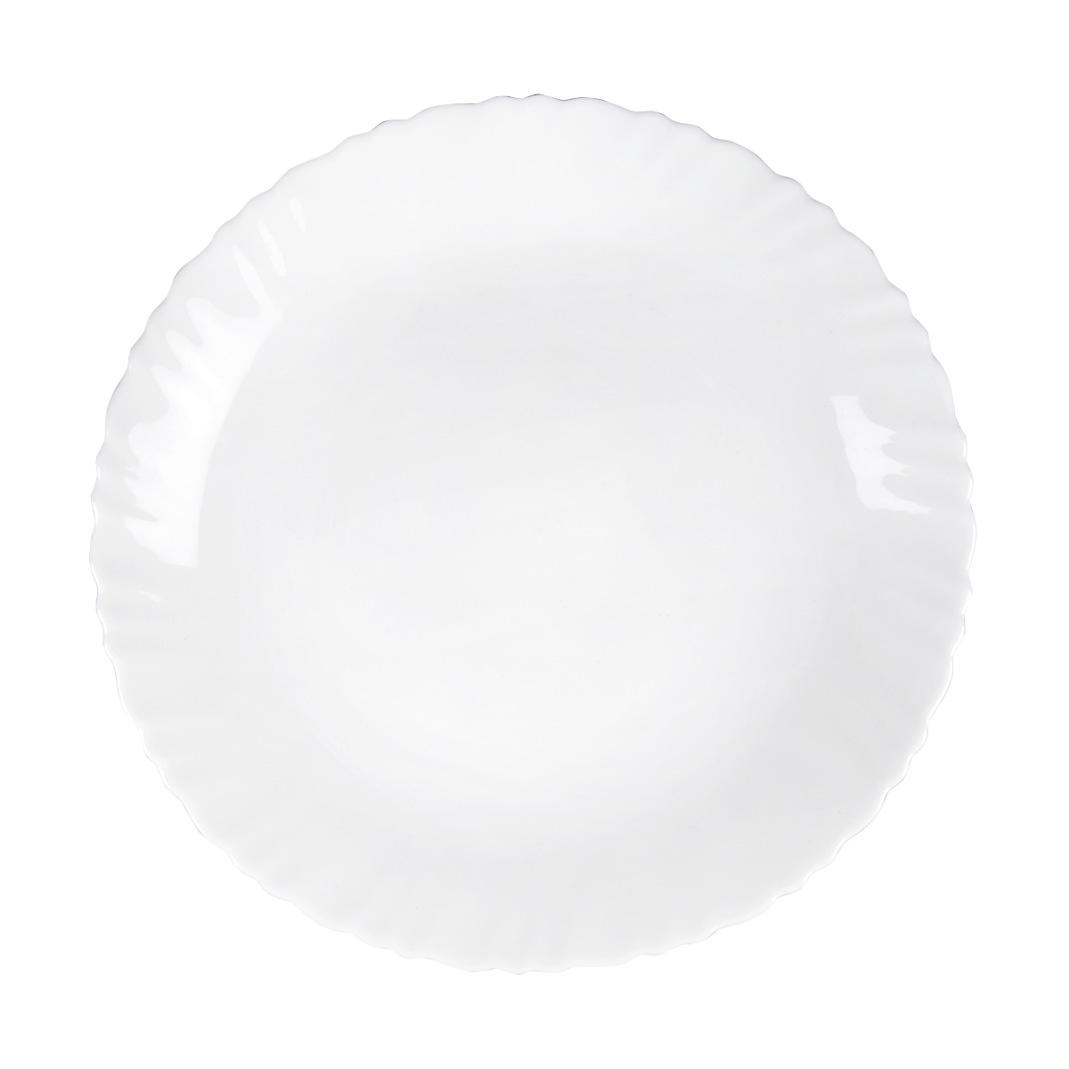 Тарелка десертная "opal" blanche 19 см, опаловое стекло (6/72) h06202