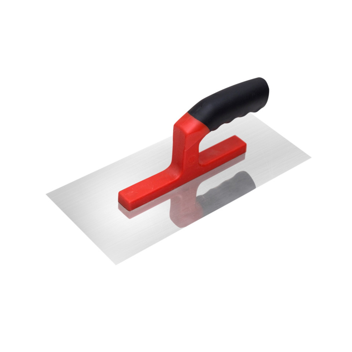 Гладилка прямая нержав. 280 x 130 мм обрезин. пвх ручка (1/12/60) "beorol"