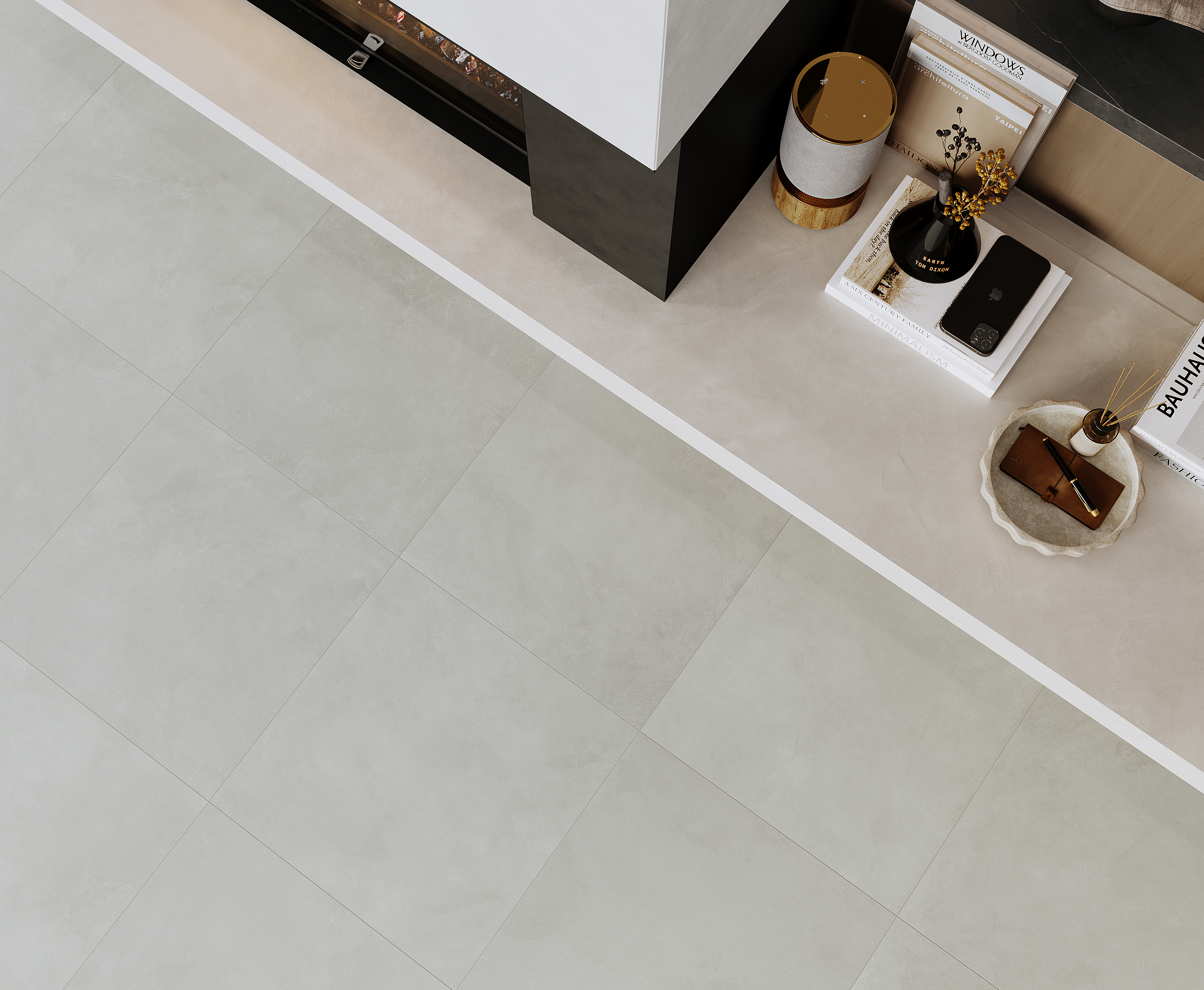 Evolution smoke керамогранит светло-серый 60х119,5 матовый карвинг 59,50x119,10