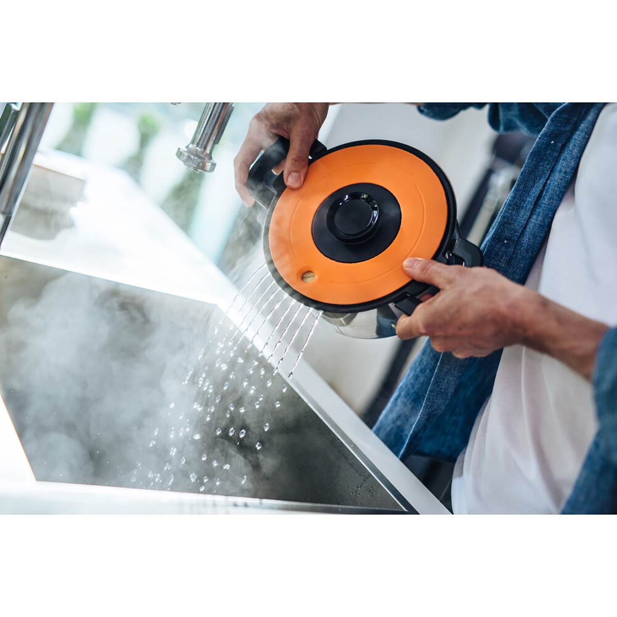 Кастрюля "functional form" 3 л, с крышкой (1/4) "fiskars" 1026577