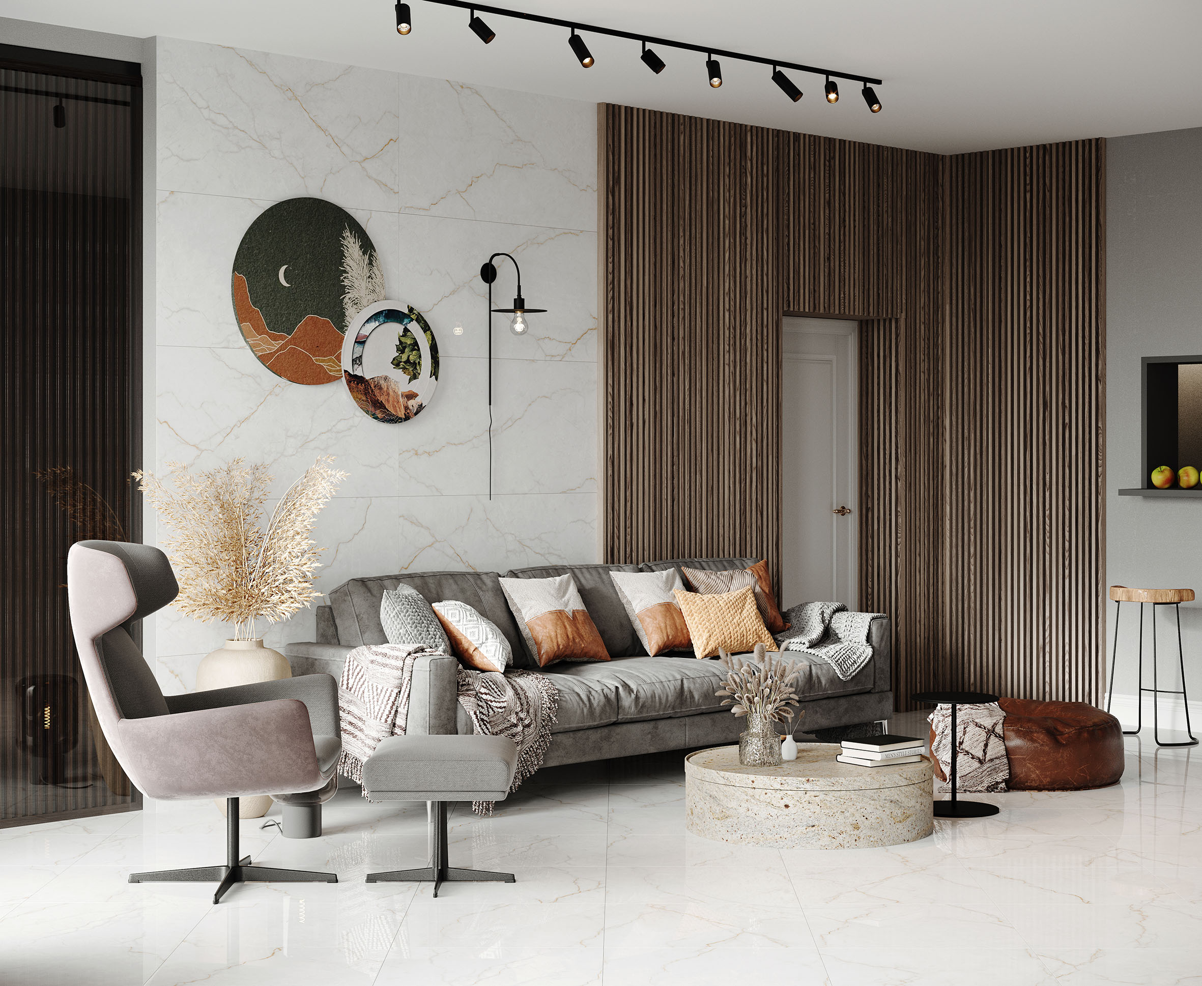 Torso gold керамогранит полированный 60x60