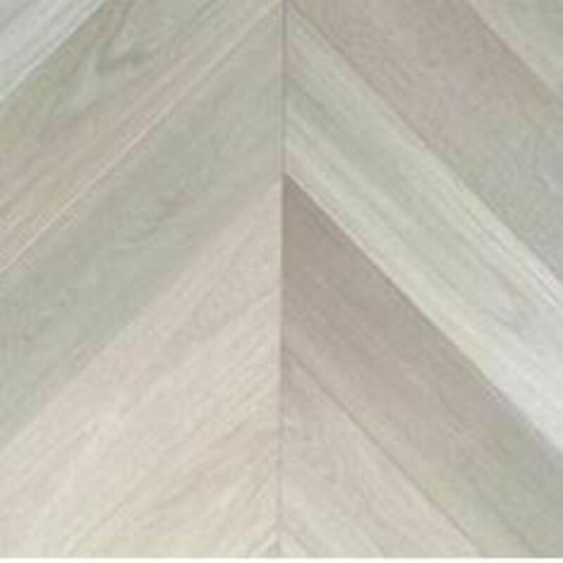 CROWNWOOD Urban Французская елка (45°) Дуб White селект, Лак 785 x 125 x 14 / 1.57м2