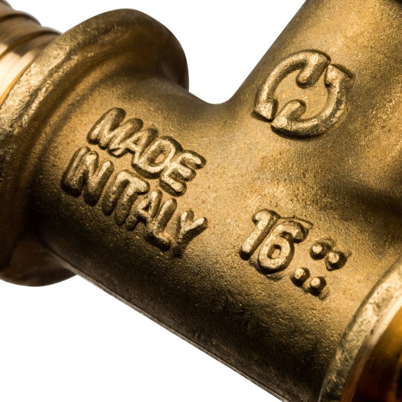 Тройник 16 х 16 х 16 аксиальный для труб из сшитого полиэтилена STOUT