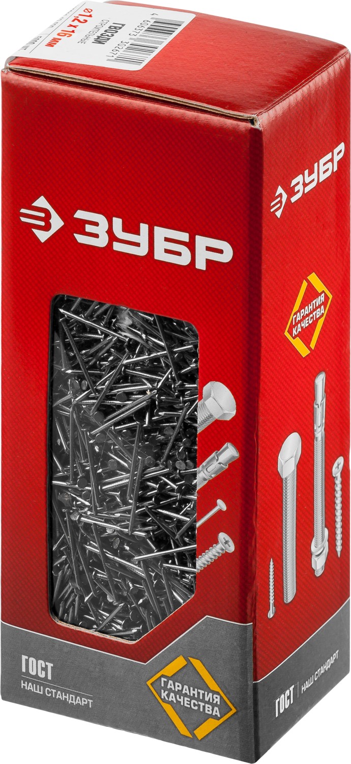 ЗУБР ГОСТ 4028-63, 16 x 1.2 мм, 1 кг, строительные гвозди (305011-12-016)