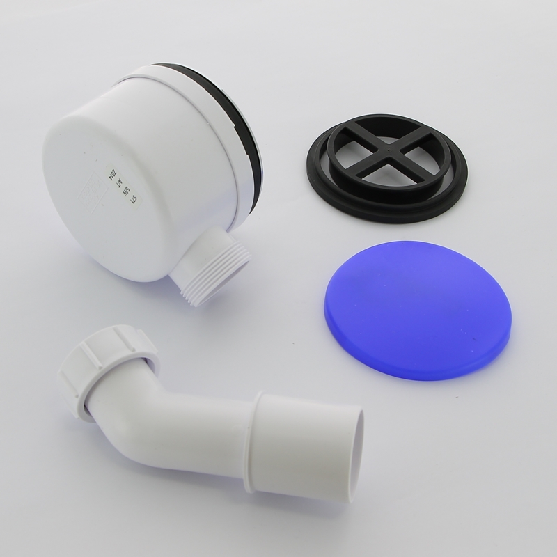 Сифон McALPINE бутылочный для поддона слив 90-100 мм, высота 70 мм, выход 40/50 мм, хром