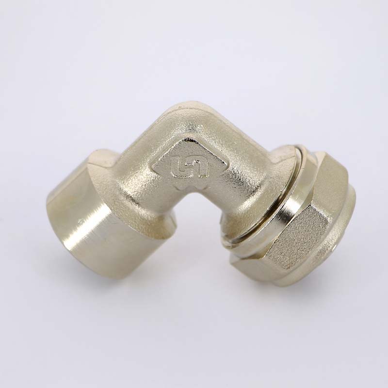 Угол обжимной ВР 20 х 1/2" 90° UNI-FITT для м/п труб