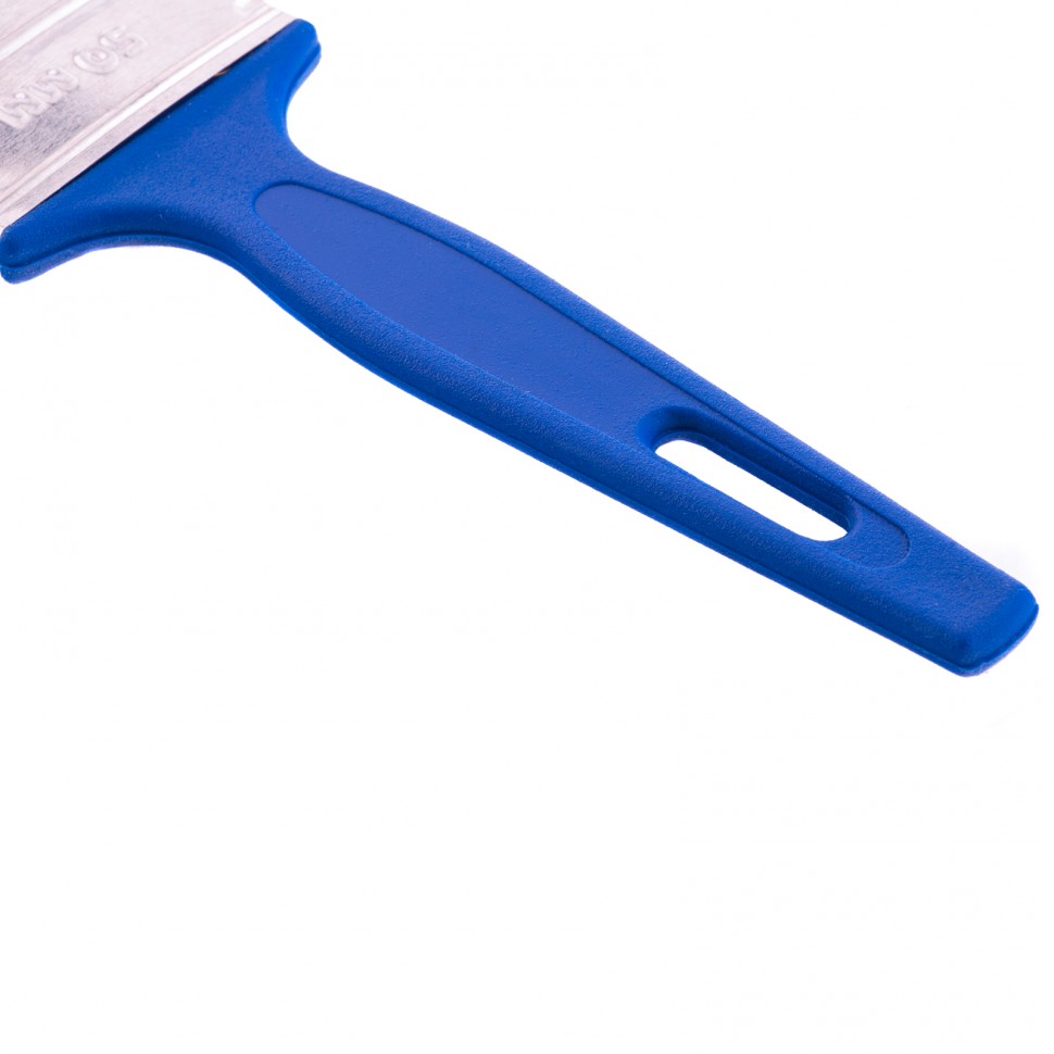 Кисть флейцевая "Эксперт", 50 х 6 мм, натуральная щетина, пластиковая ручка Сибртех (82511)