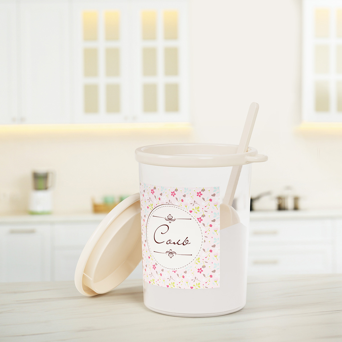 Емкость "ассорти" 1 л (соль) (1/10) "альтернатива" м1716