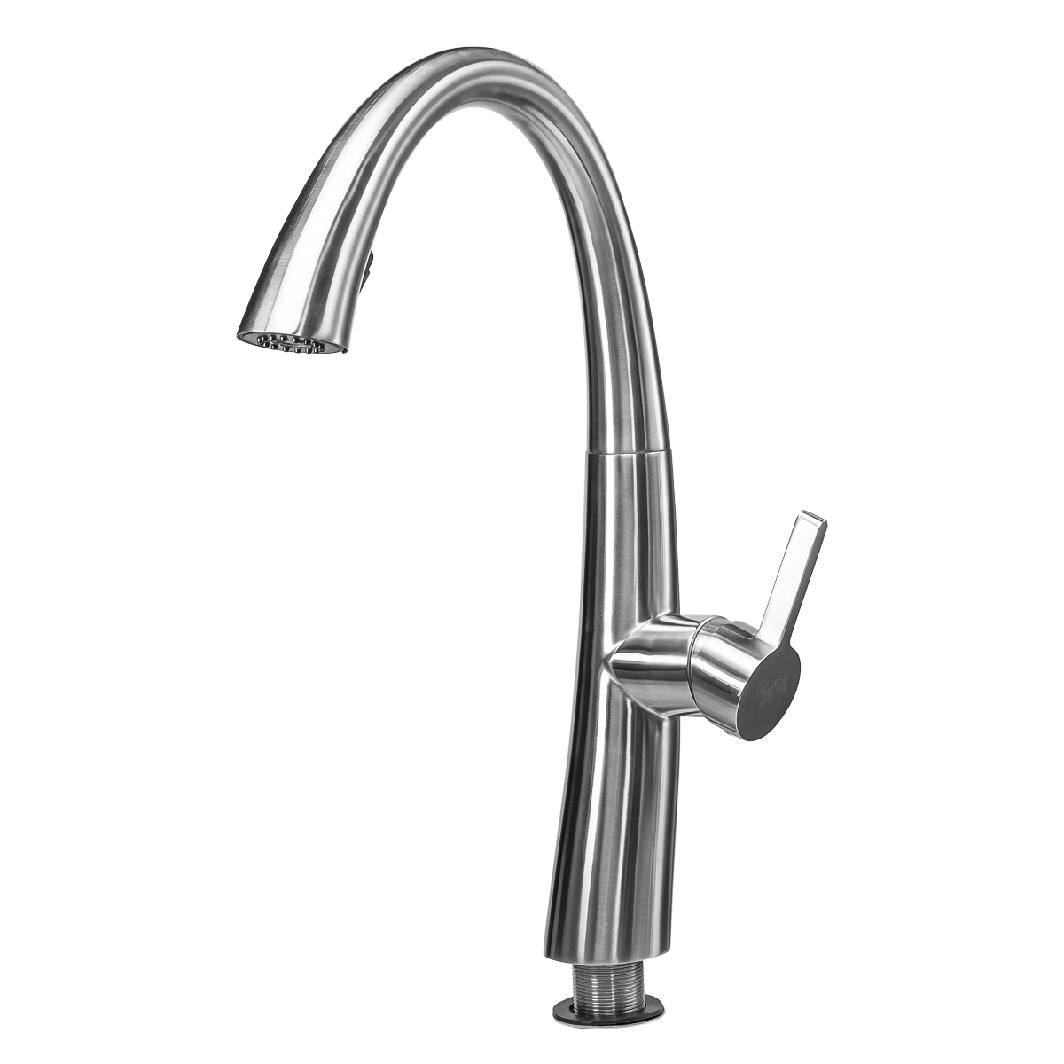 Смеситель для кухни псм-300-9  вытягивающ. излив (1/6) "профсан"